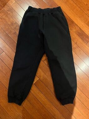 Uniqlo Kids Black Jogger fleece lined Sweatpants